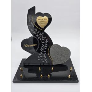 PLAQUE 3 COEURS